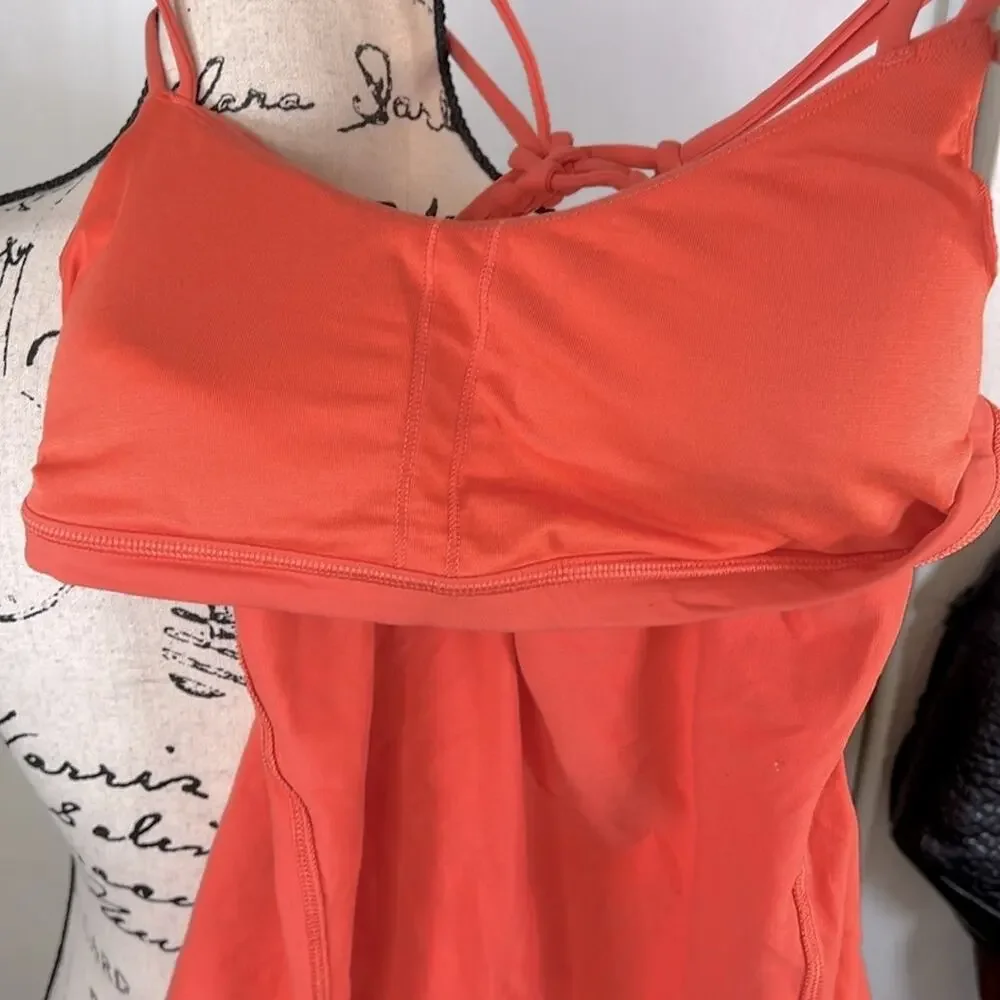 Lululemon Sunset Flow Tank Top size 8